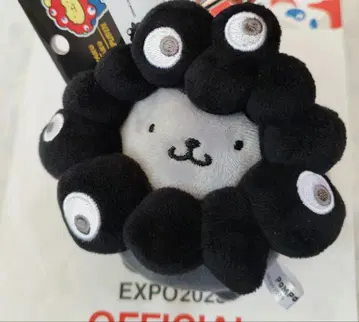 블랙 산리오 폼폼푸딩 미야쿠미야쿠 변신 카라비너 키링