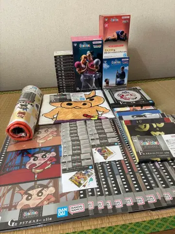 제일복권 짱구는 못말려 피규어 세트