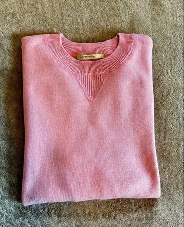 캘런솔로지 긴팔 면 스웨터 (FREE 사이즈) 크리미 코튼