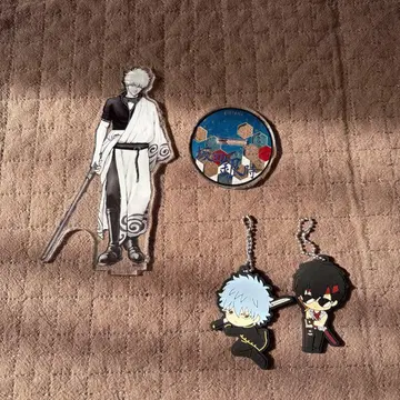 은혼전 아크릴 스탠드 러버 키링