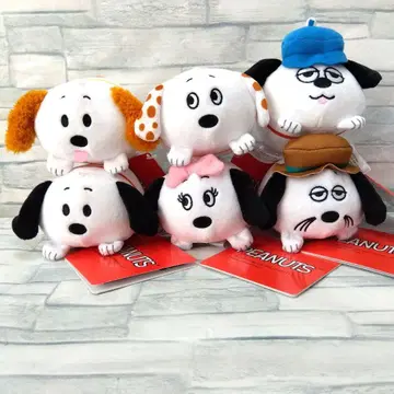 SNOOPY 스누피 코로코롱 마스코트 6종 세트