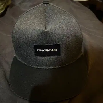 DESCENDANT 다크 그레이 캡