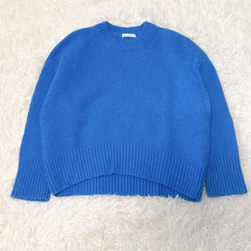 새상품급 22AW 갤러리 바이 파인 울 크루넥 풀오버 S