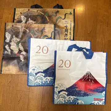 COSTCO 에코백 20주년 기념 4개 세트