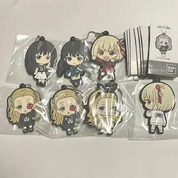 리코리스 리코일 캡슐 러버 마스코트 7종 세트