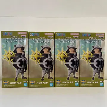 원피스 메가 월드 컬렉터블 피규어 파시피스타 4개 세트