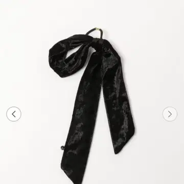 MARW UNITED ARROWS 벨로아 머리끈 블랙 완판템