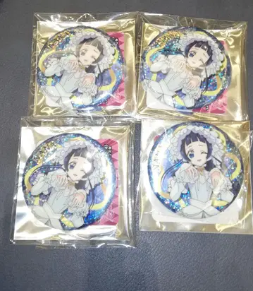 프리티 스토어 한정판 키미토 아이돌 프리큐어 소후 카제 나나 캔뱃지 세트