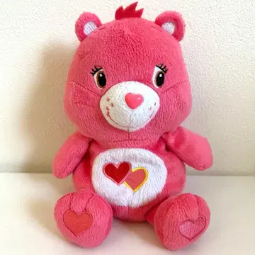 케어베어 러브어랏베어 핑크하트 대