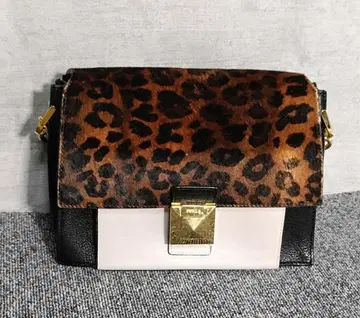 FURLA 레오파드 무늬 핸드백
