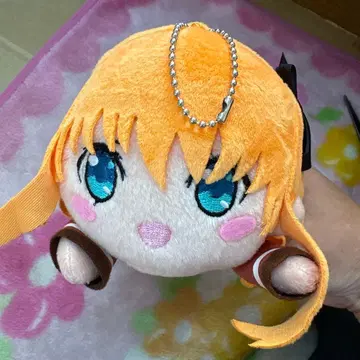 Charlotte 샬롯 니시모리 유자 누워있는 봉제 인형 마스코트