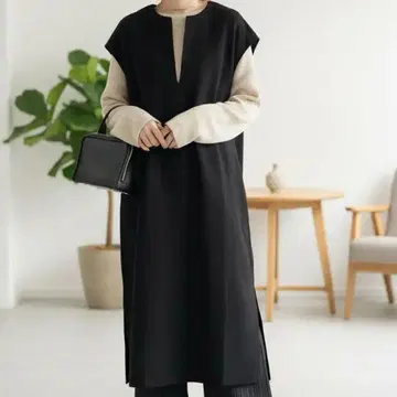 여성용 원피스 키넥 체형 커버 성숙 캐주얼 심플 스타일리시