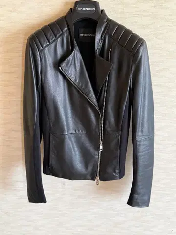 엠포리오 아르마니 가죽 자켓