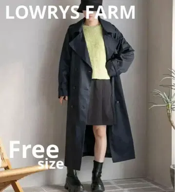 [ 미사용 새상품 ] 로리즈팜 트렌치코트 아우터 코트