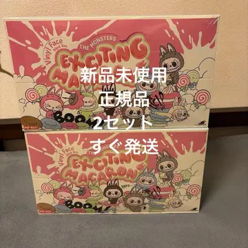 정품 POPMART LABUBU 마카롱 라브브 모듬 박스