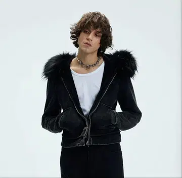 WHISTLEHUNTERWashedZip-UpHoodie 퍼 자켓