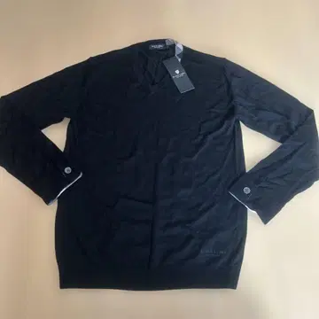 택 포함 새상품 BLACKLABEL 블랙 라벨 V넥 스웨터