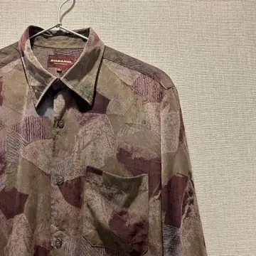 구제 의류 패턴 긴팔 셔츠 L 사이즈