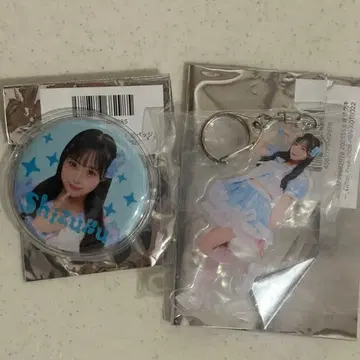 pixelribbon 픽리보 하야마 시즈쿠 캔뱃지 아크릴 키링 원맨 의상