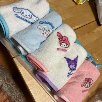 캐릭터 손수건 타월 5세트