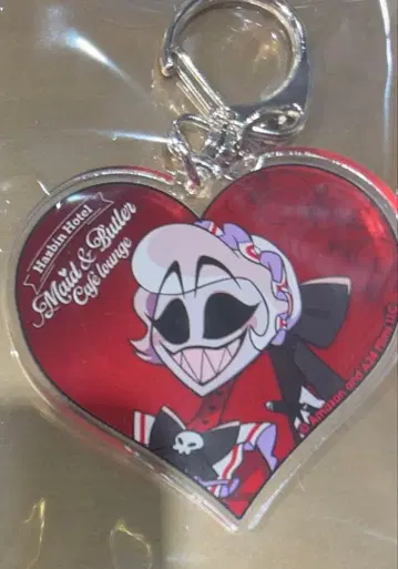 해즈빈 호텔 아크릴 키링 로지 애니메이트 카페