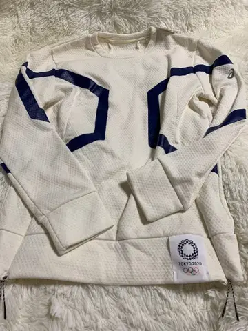 [ 새상품, 미사용 ] asics 도쿄 올림픽 크루 탑 L 사이즈