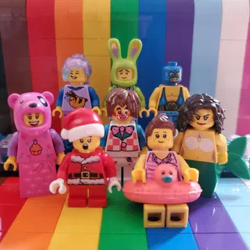 LEGO 미니 피규어 세트 8체