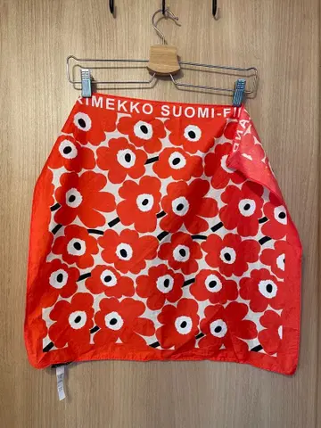 마리메꼬 우니코 패턴 손수건 스카프