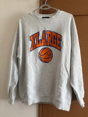 XLARGE 농구 맨투맨 그레이
