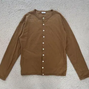 오르치발 긴팔 크루넥 가디건