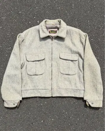 50s Shanhouse 스포츠 자켓 울 42 개버딘 자켓