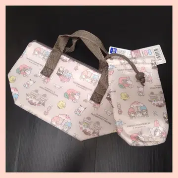 산리오 캐릭터즈 헬로키티 알루미늄 백 & 보틀냅