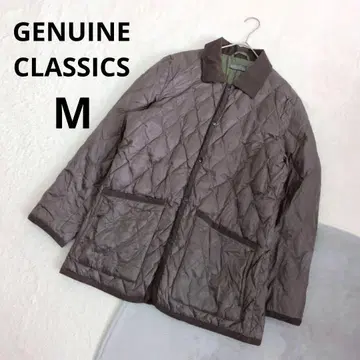 [ GENUINE CLASSICS ] 퀼팅 자켓 M 카키