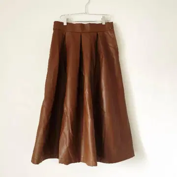 [ 초레어 새상품급 ] LoisCRAYON 에코 가죽 스커트