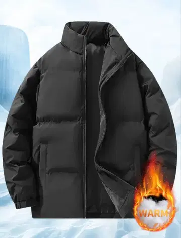 새상품 다운 자켓 블랙