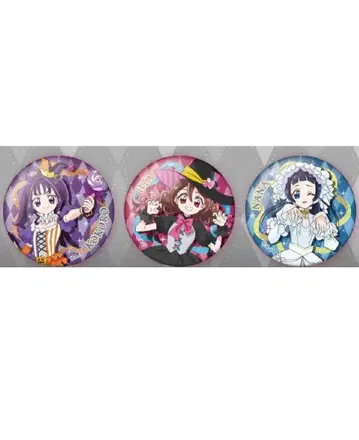 키미프리 프리티 스토어 할로윈 캔뱃지 나나 우타 코코로