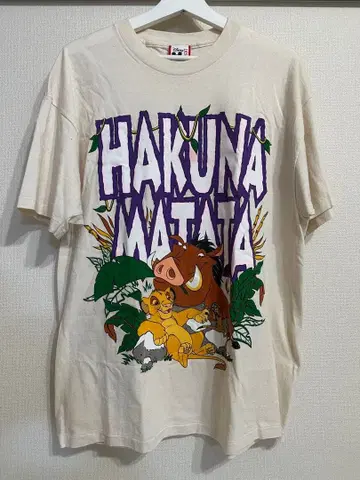 Disney vintage 디즈니 빈티지 T 라이온킹