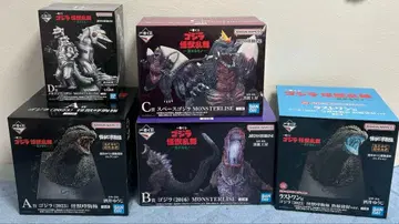 제일복권 고질라 괴수난무 날뛰는 것 피규어 5종 컴프