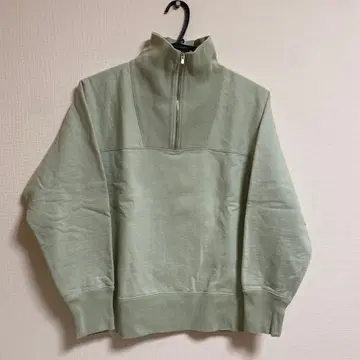 AUBETT 그린 하프 지퍼 트레이닝복