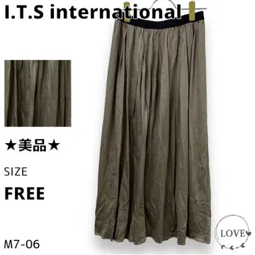 새상품급 I.T.S international 스커트 롱 스커트 m1