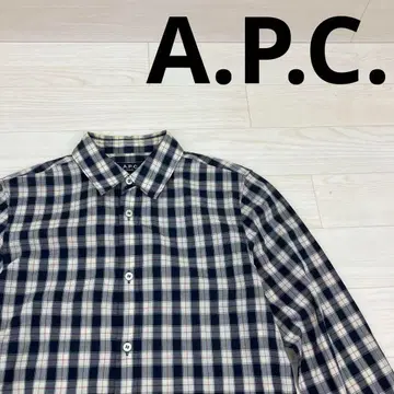 A.P.C. 아페쎄 긴팔 체크 셔츠
