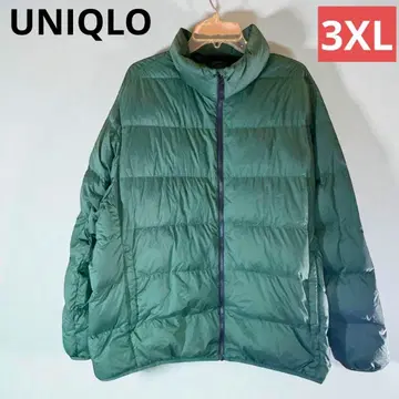 새상품급 유니클로 울트라 라이트 다운 자켓 3D 컷 그린 3XL