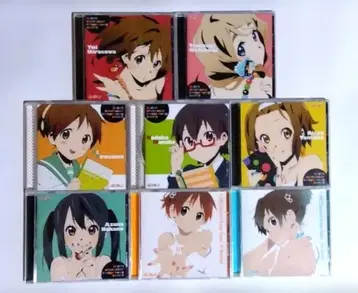 케이온!! 캐릭터 이미지 송 전 8매 세트