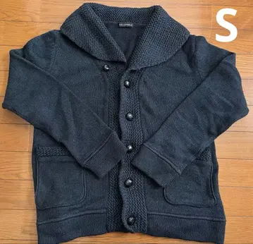 ark standard 니트 가디건 네이비 호두 버튼 S 남성용