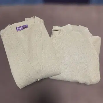 [ 2개 세트 ] MARIPONE 100% 퓨어 캐시미어 가디건