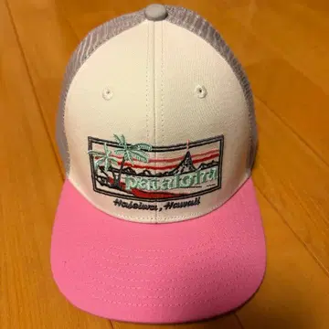 patagonia 캡 STY66012 크림/핑크