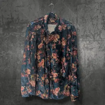 ZARA 꽃무늬 셔츠 M