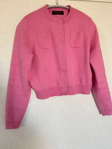 CABaN 코튼 캐시미어 크루넥 가디건 XS