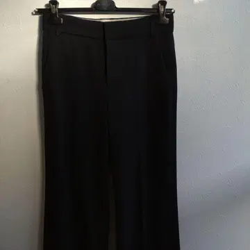 자유구 와이드 팬츠 블랙 38 사이즈