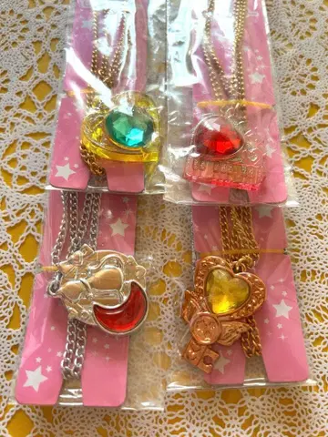 세본스타 미개봉 도금 플라스틱 4종 세트